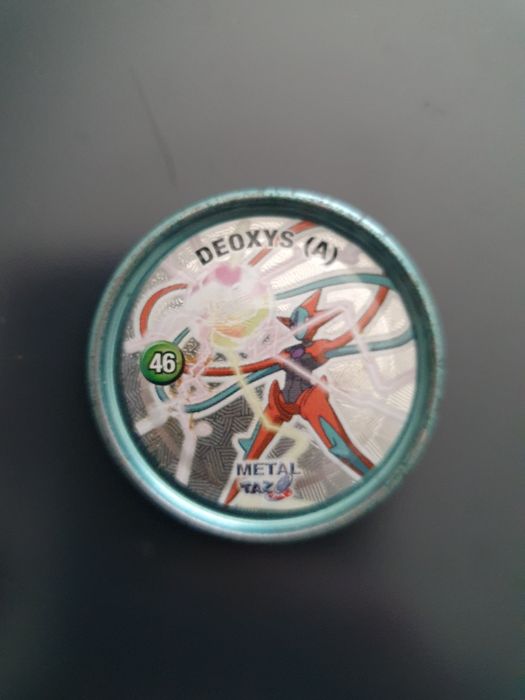 Metal tazos Pokémon