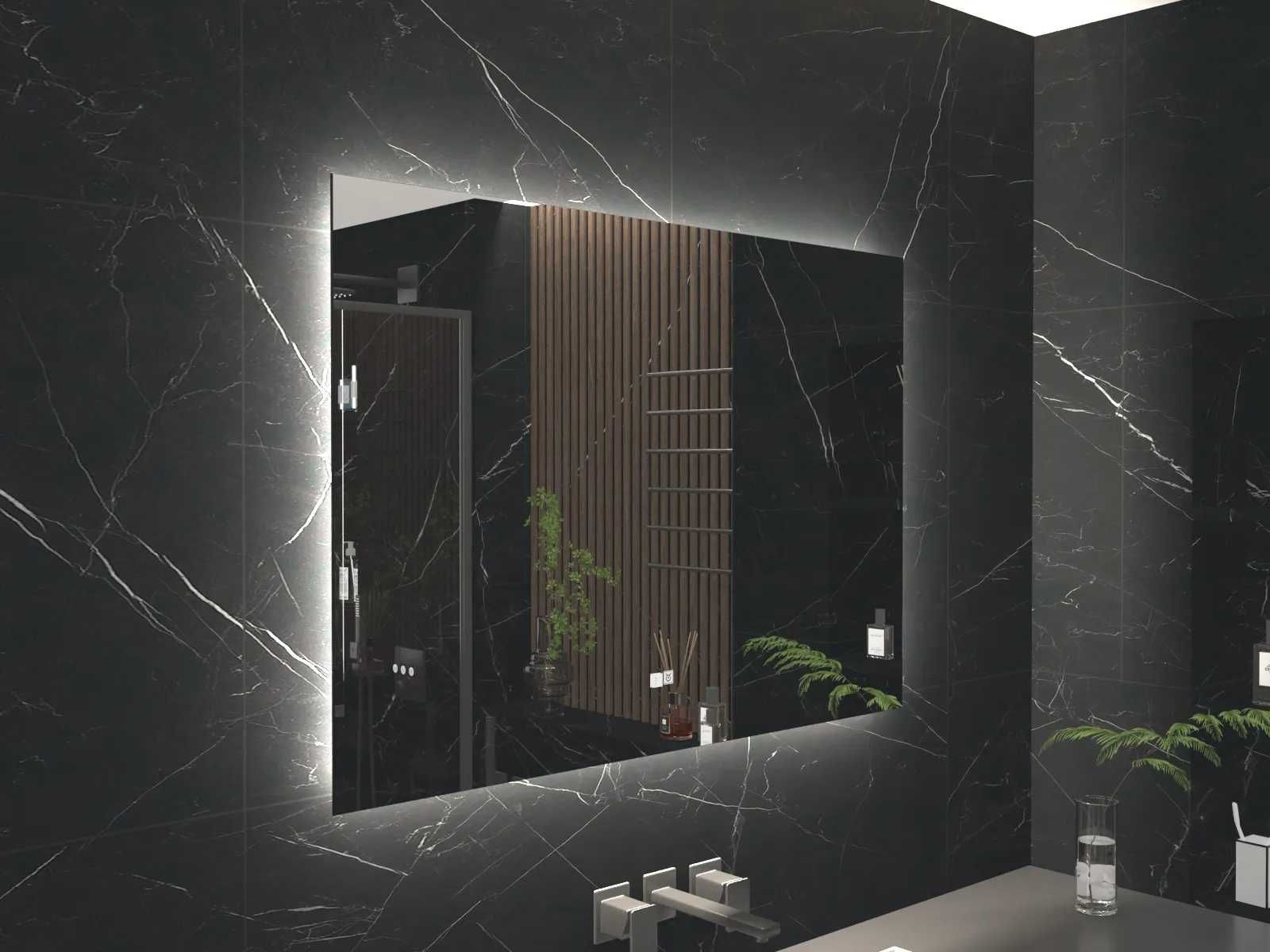 Szklarz | Lustro łazienkowe z podświetleniem LED na wymia