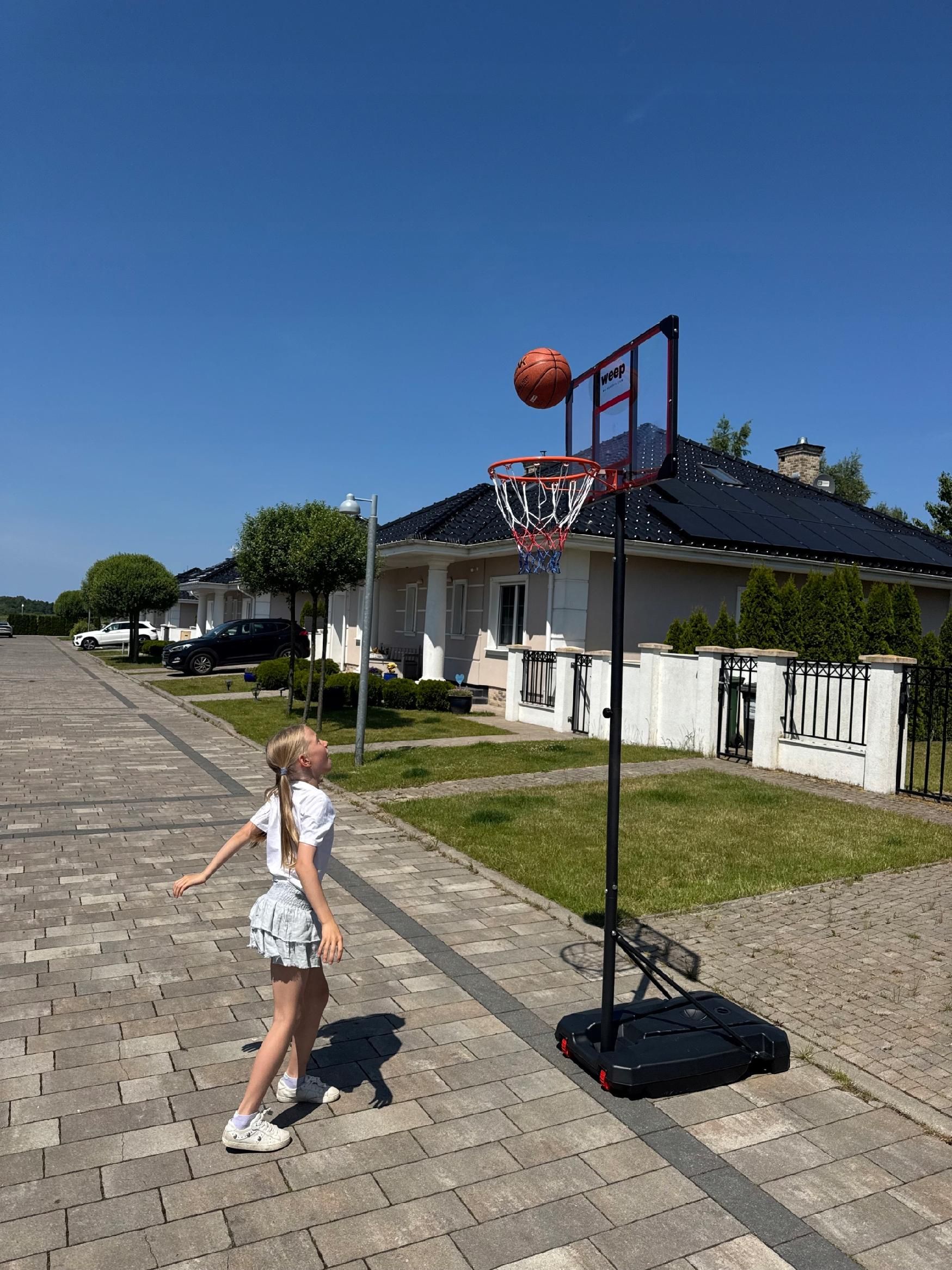 Zestaw Do Koszykówki Kosz Weep Tn001 Regulowany Do 260Cm Mobilny
