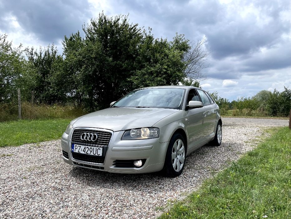 Audi a3 8p sportback  2005 r 2.0 tdi 140 km bkd