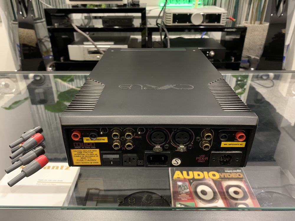Audiofilska końcówka mocy Cyrus POWER Mono / Stereo z XLR Stan Idealny