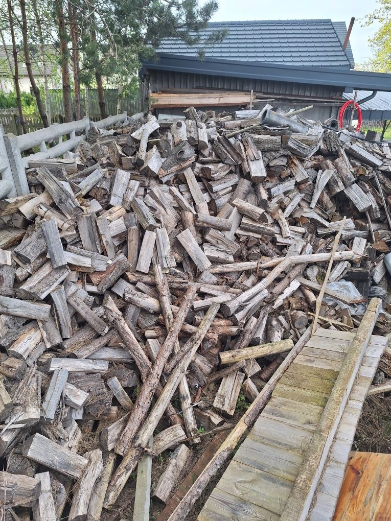Drewno łupane dąb buk