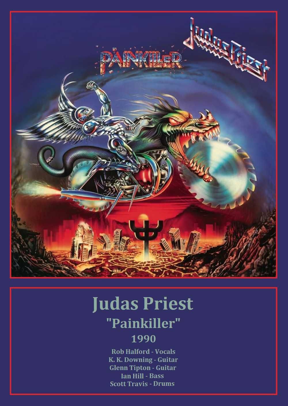Plakaty A3 - Trash Metal, Sodom Megadeth Slayer Pantera Testament