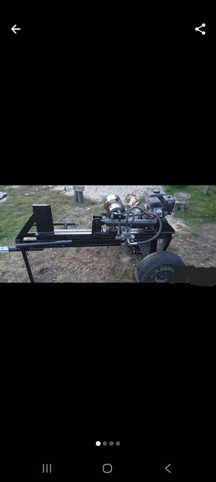 Łuparka hydrauliczna spalinowa