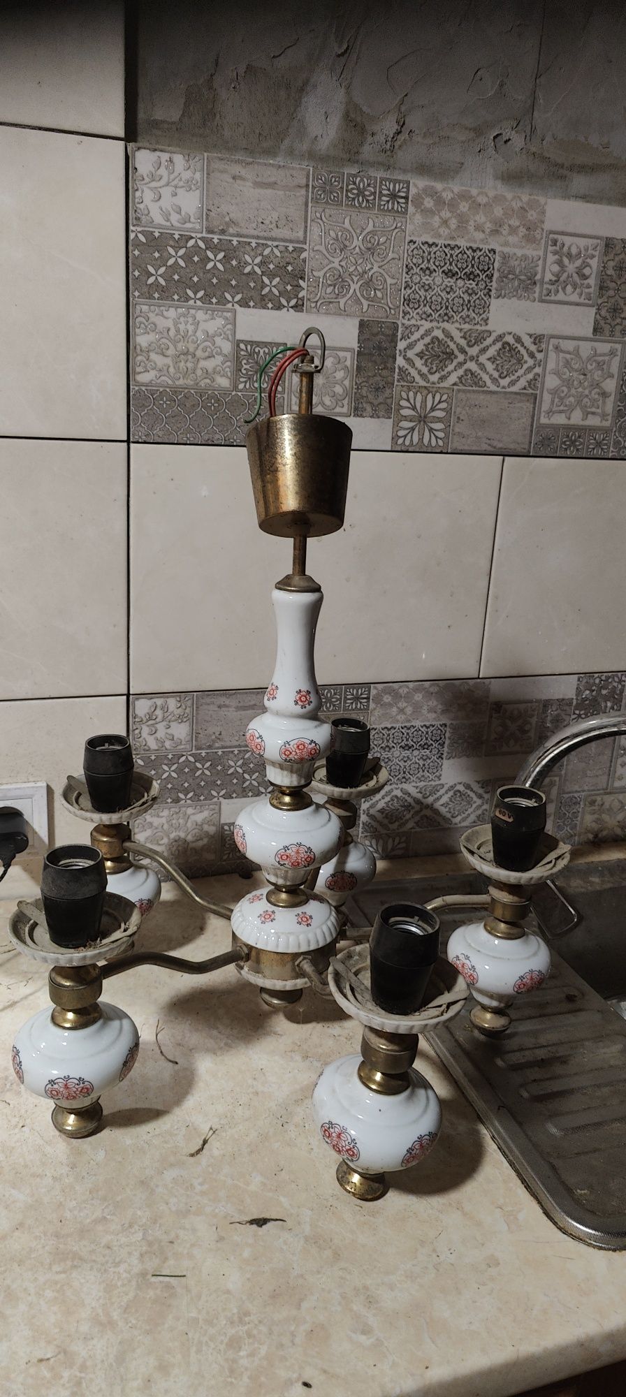 Люстры винтажные