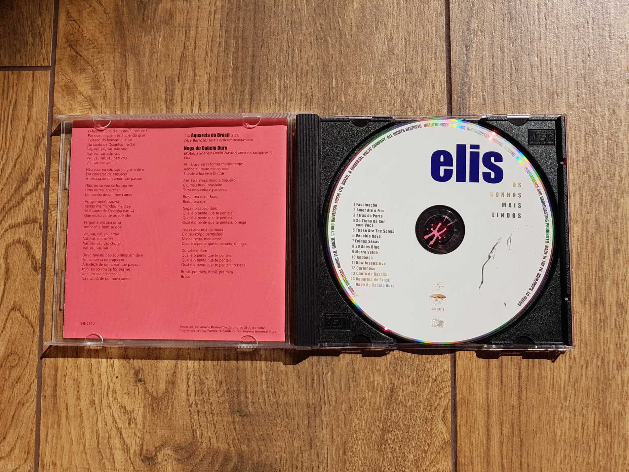 płyta CD: Elis Regina - "Os Sonhos Mais Lindos"