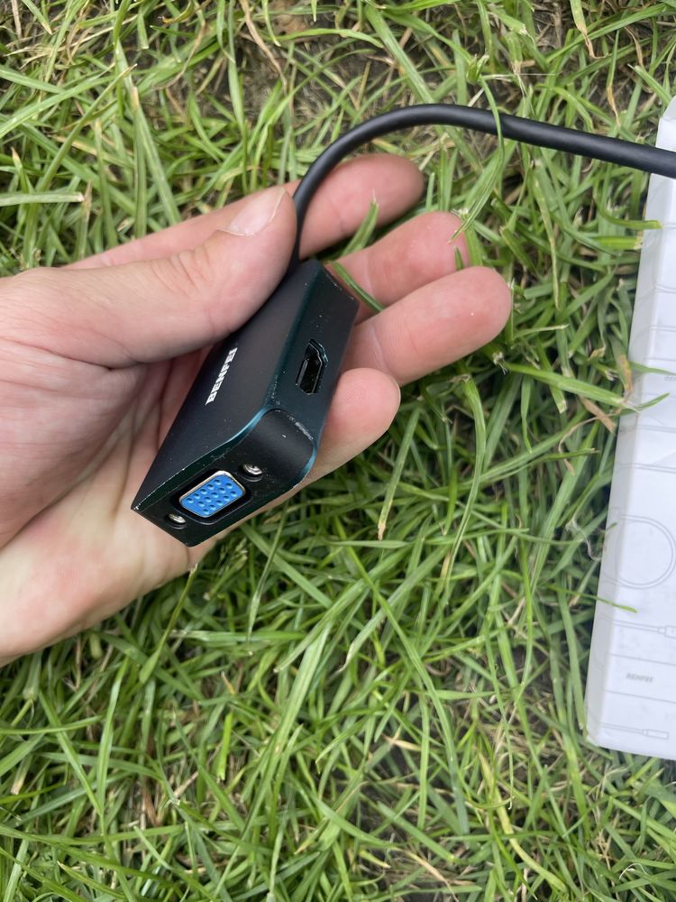 BENFEI USB-C HUB 4-в-1  HDMI, VGA, USB, зарядка