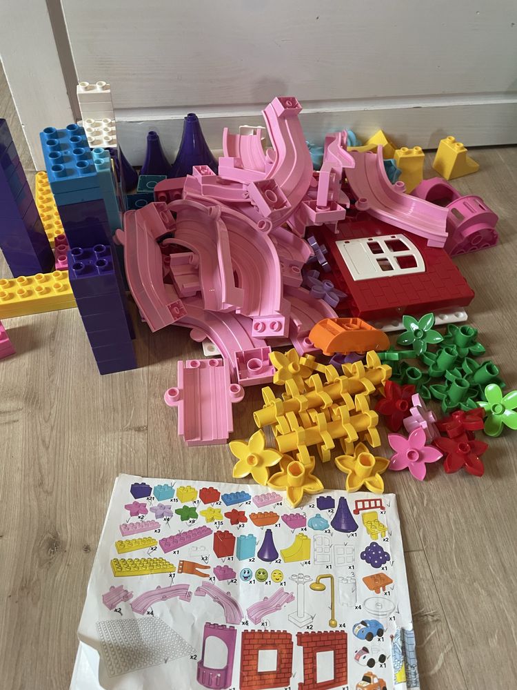 Klocki kompatybilne z lego duplo3+ zamek