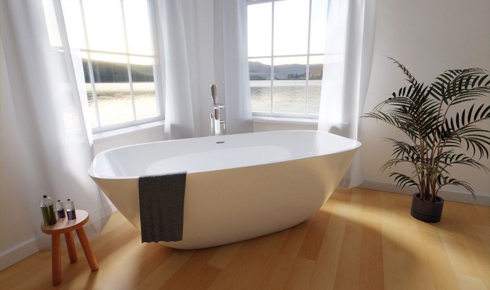 ScandiBath Hajmdal wanna wolnostojąca 180x87 + syfon klik-klak