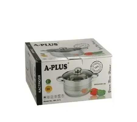 Кастрюля большая  A-PLUS 10 л