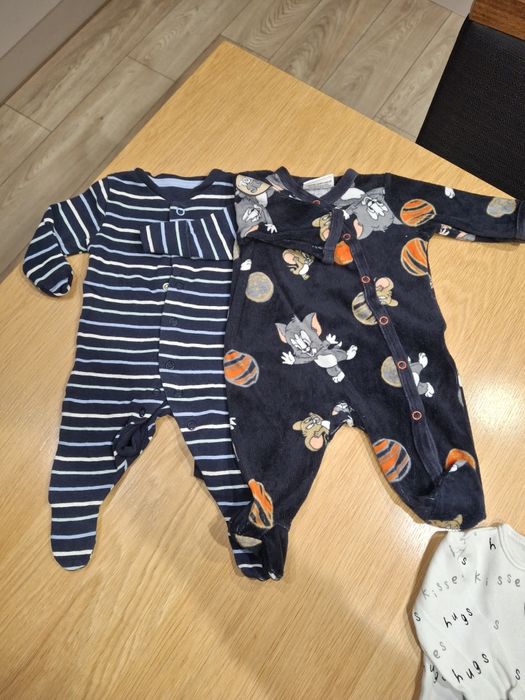 Komplet pajacykow ,śpioszków