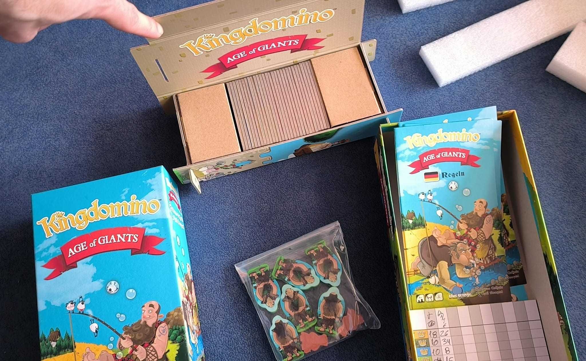 Kingdomino: Age of Giants - Jogo de tabuleiro / Boardgame