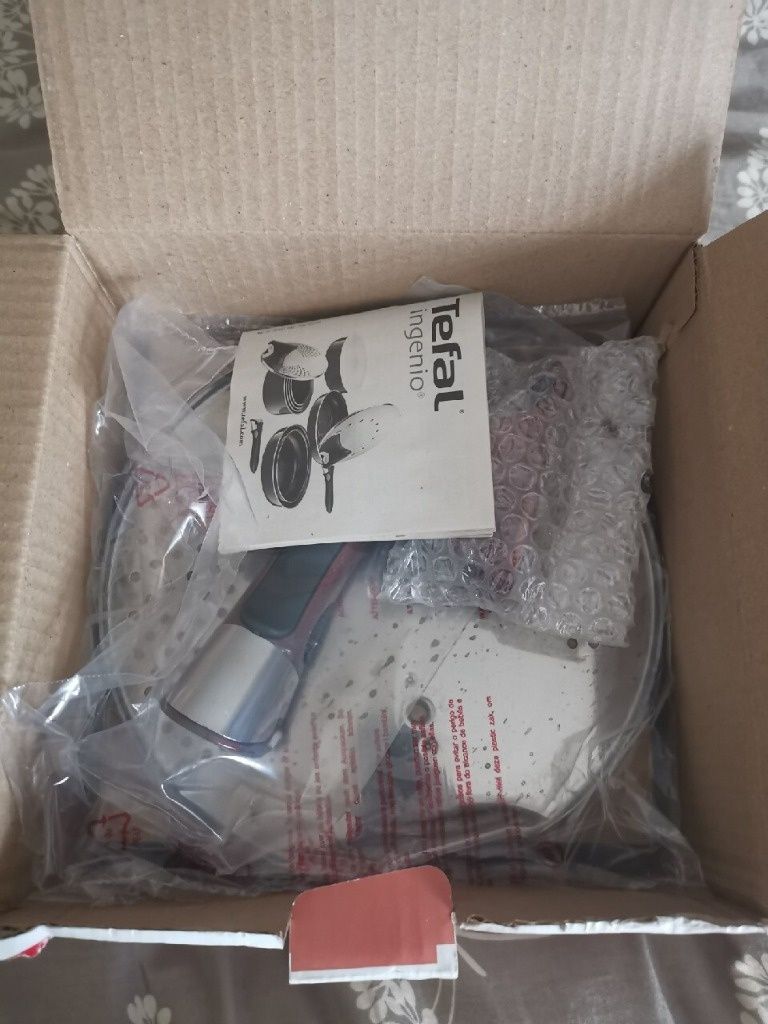 Nowy komplet Garnków TEFAL INGENIO L52798 5 elementów