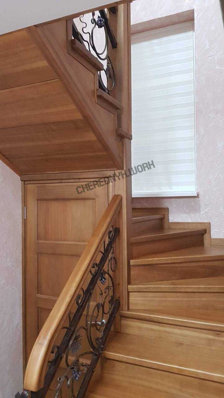 Виготовлення дерев'яних сходів
(Изготовление деревянных лестниц)