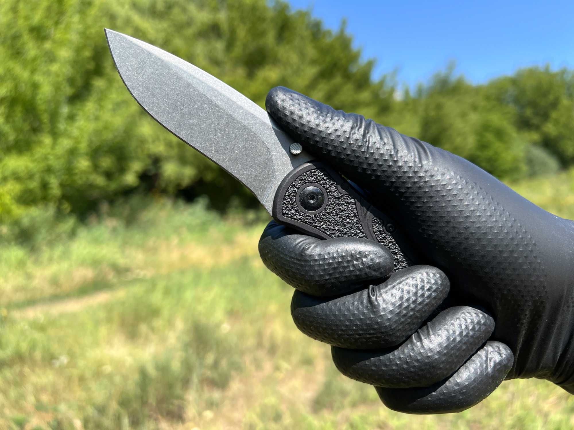 Складний ніж Kershaw Blur Stonewash CPM S30V, оригінальний
