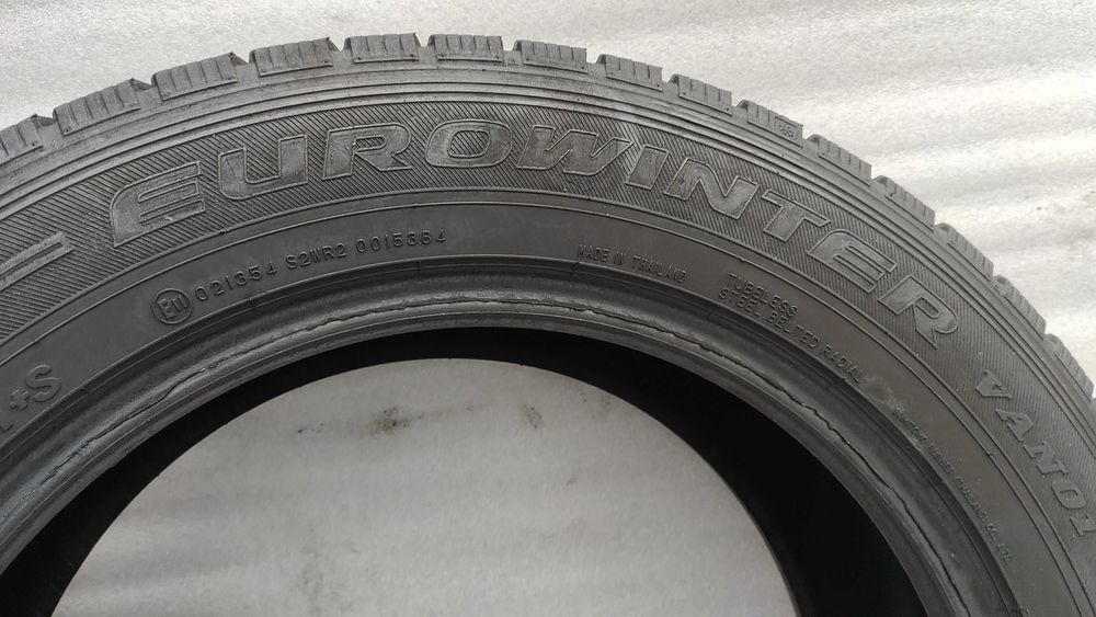 Opony Zimowe 215/60/17C Falken 2szt 7,2mm 2021r MB