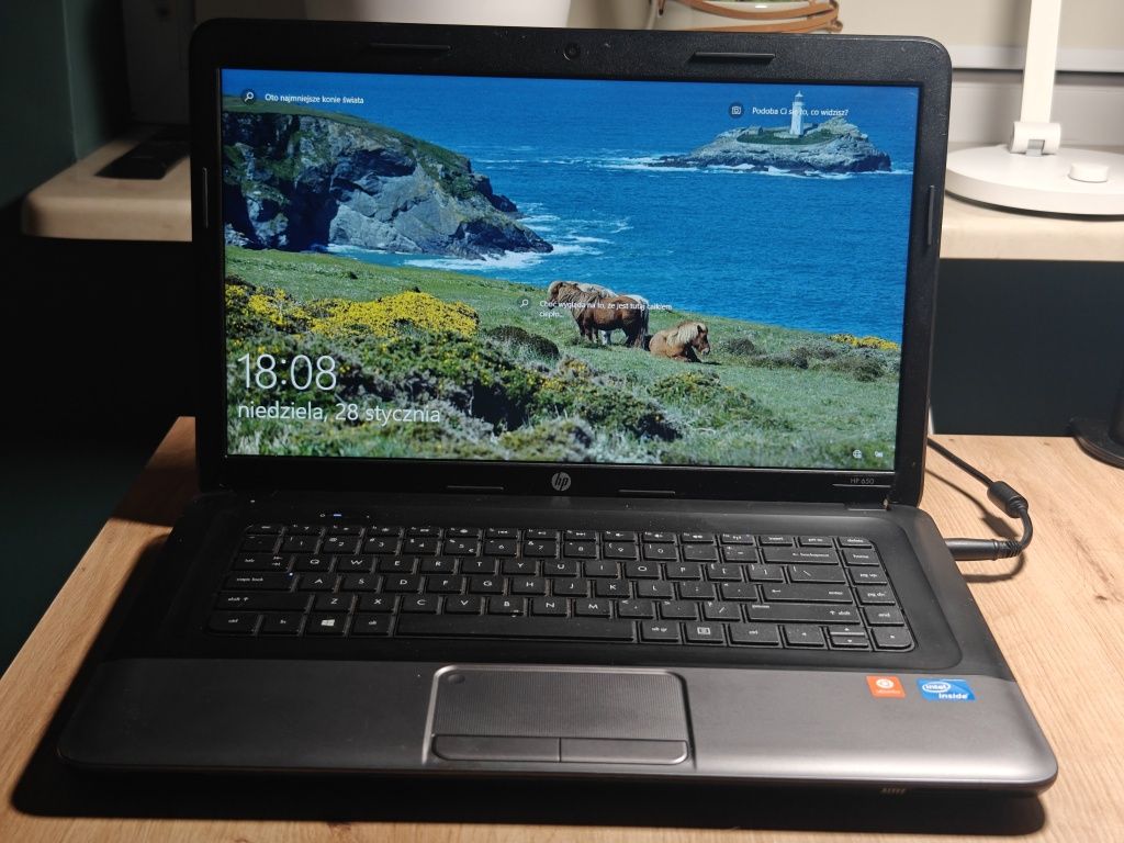 Laptop HP 650 15,6 cali - st idealny