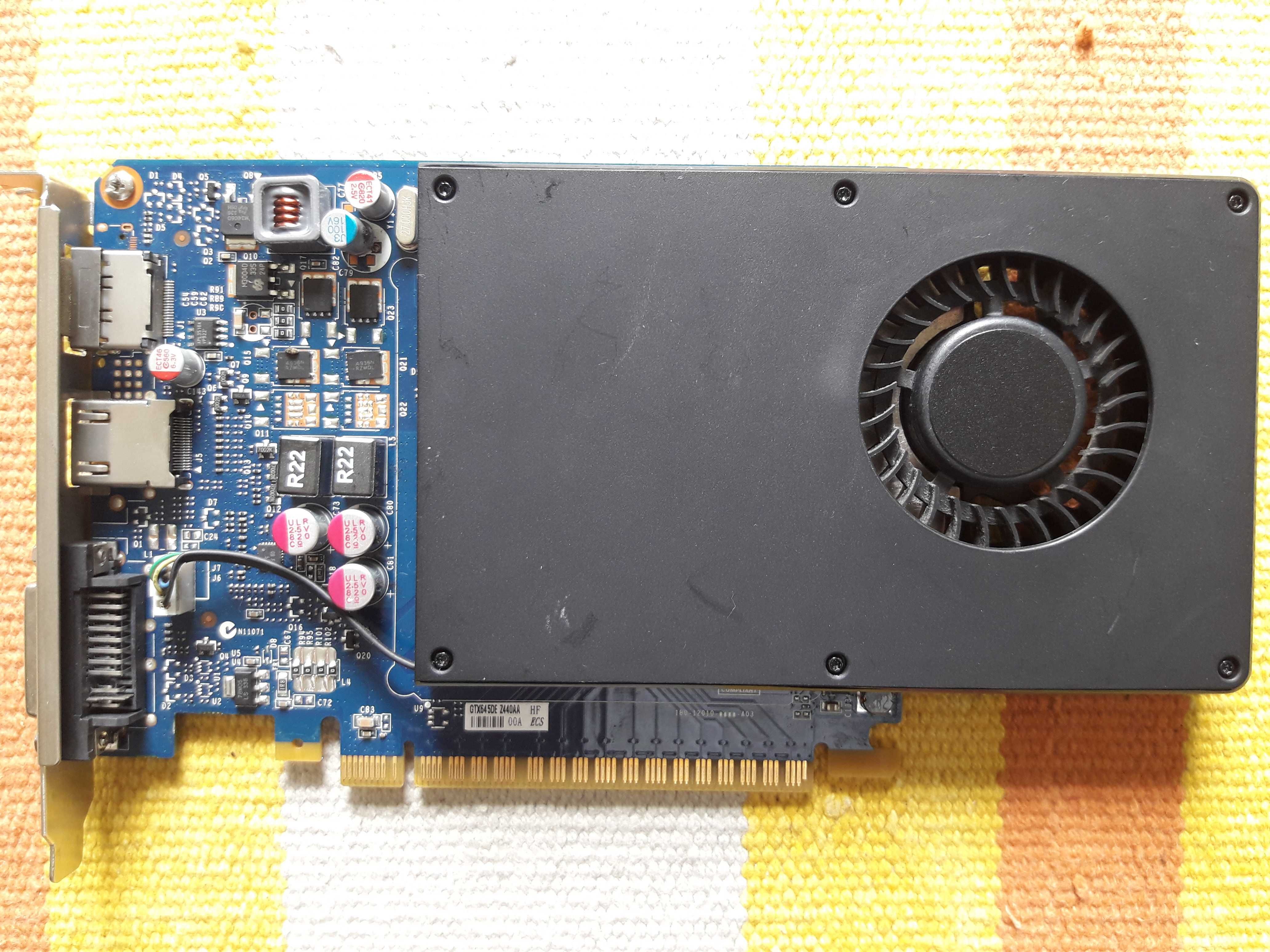 Karta graficzna Nvidia GTX645 1GB DDR5 128Bit DP - HDMI - DVI