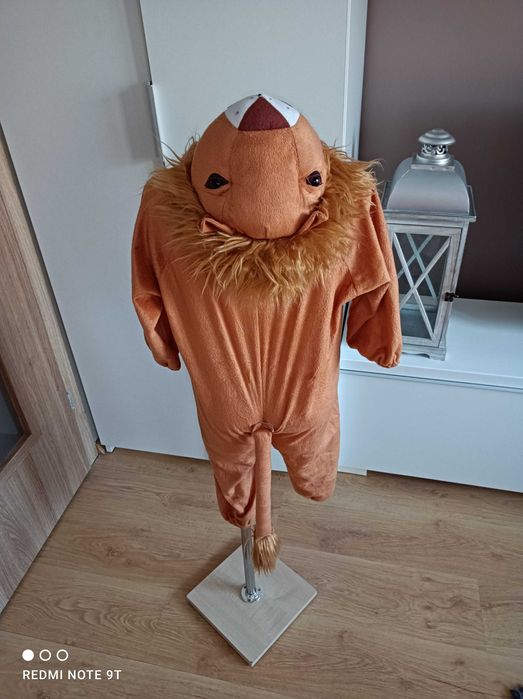 NOWY strój karnawałowy LEW LWA SIMBA przebranie kostium 86/92 (366)