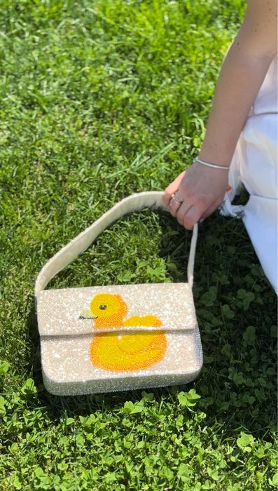 Bolsa bordada artesanal