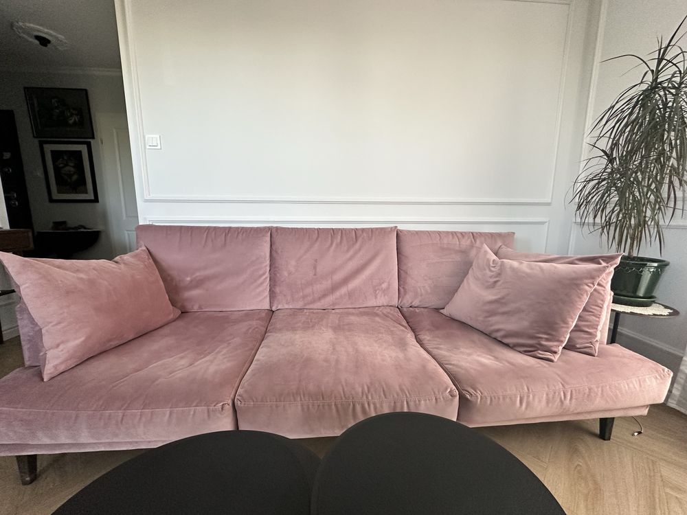 Rozowa Sofa Rivia Rosanero nobonobo