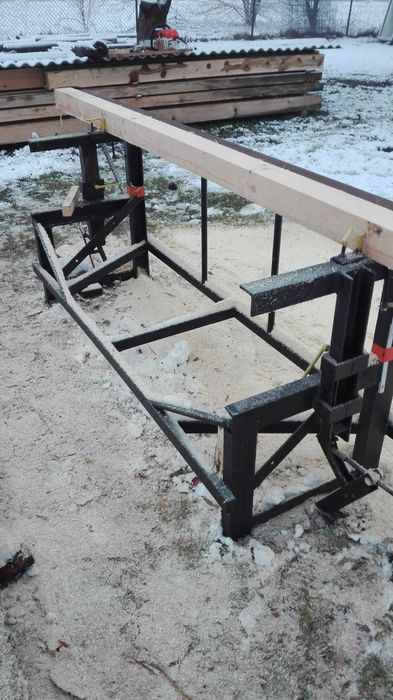 Przystawka do cięcia drewna piła spalinową