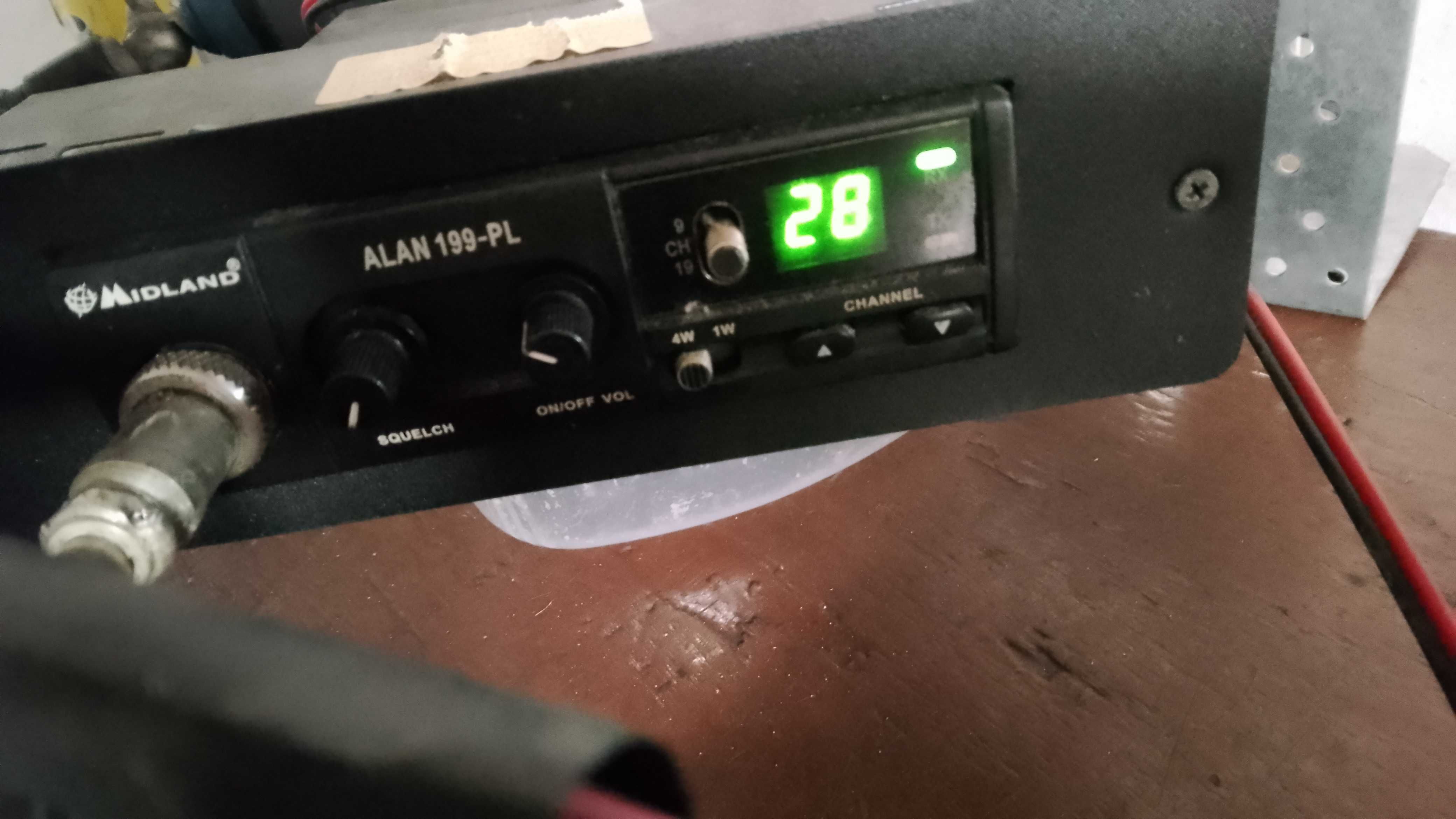 Radio Antena CB Alan Midland President ML 145 Sirion Uniden