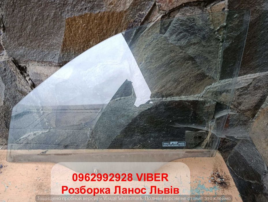 Водійське скло Переднє ліве скло Ланос Сенс Розборка Ланос