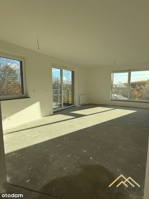 Wyjątkowe mieszkanie dla rodziny z widokiem na las