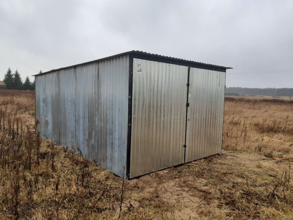 GARAŻ Blaszany 3x5/ Blaszaki 2 gatunek