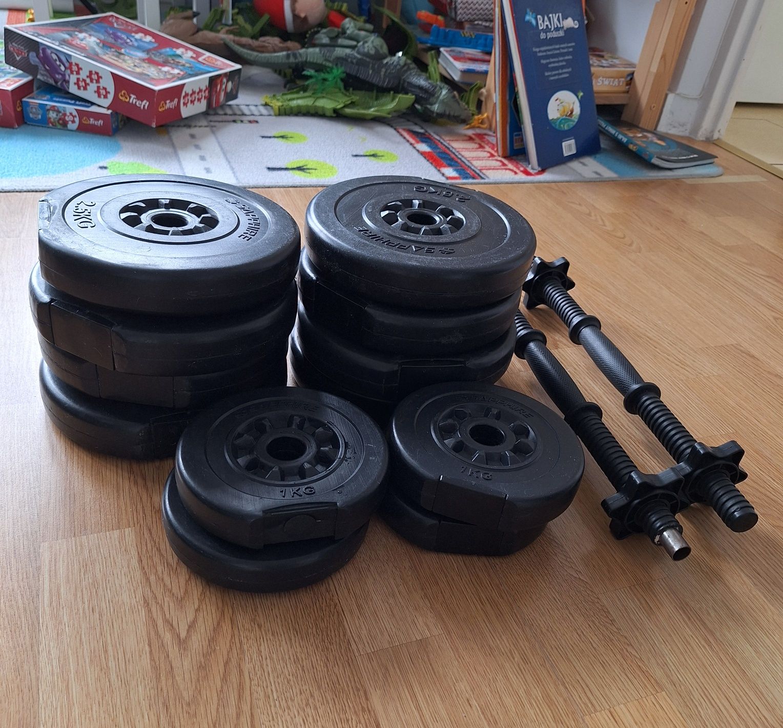 Hantle Ciężarki dwie sztuki 29 kg