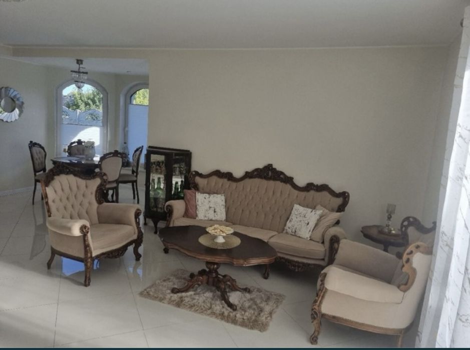 Komplet wypoczynkowy barok ludwik kanapa fotele