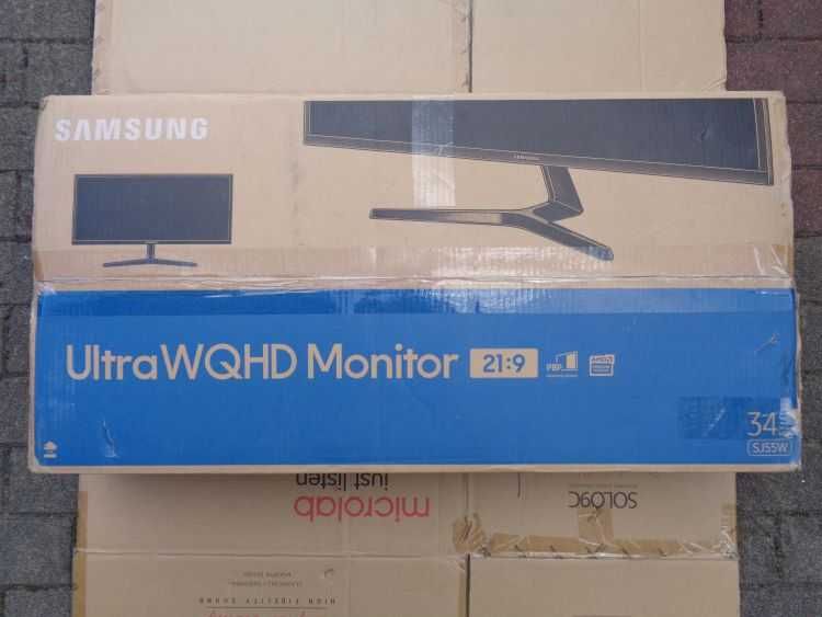 Monitor samsung 34 j550 (LS34J550WQUXEN) UltraWide led