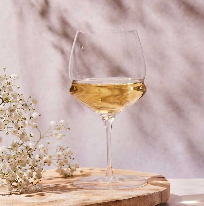 Ręcznie wykonane kieliszki do wina Krosno Glass Inel 580 ml 6x
