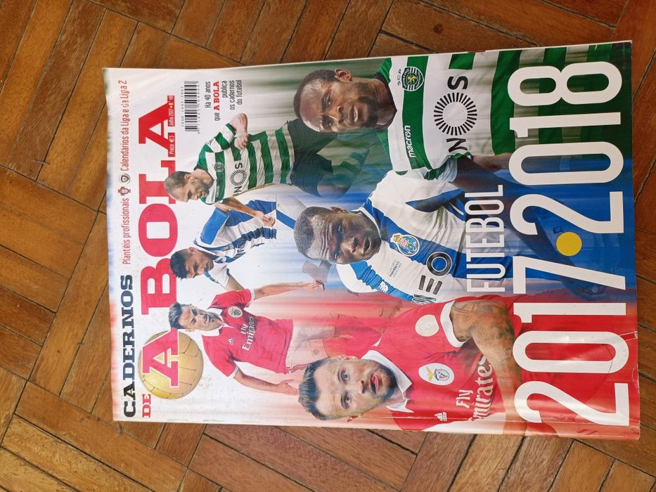 Cadernos A Bola vintage / O Jogo 18/19