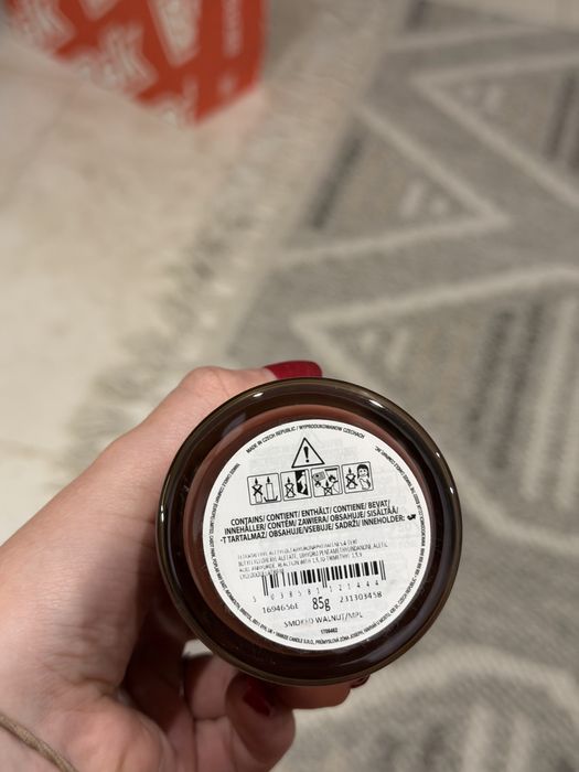 Ароматична свічка WoodWick Smoked Walnut & Maple