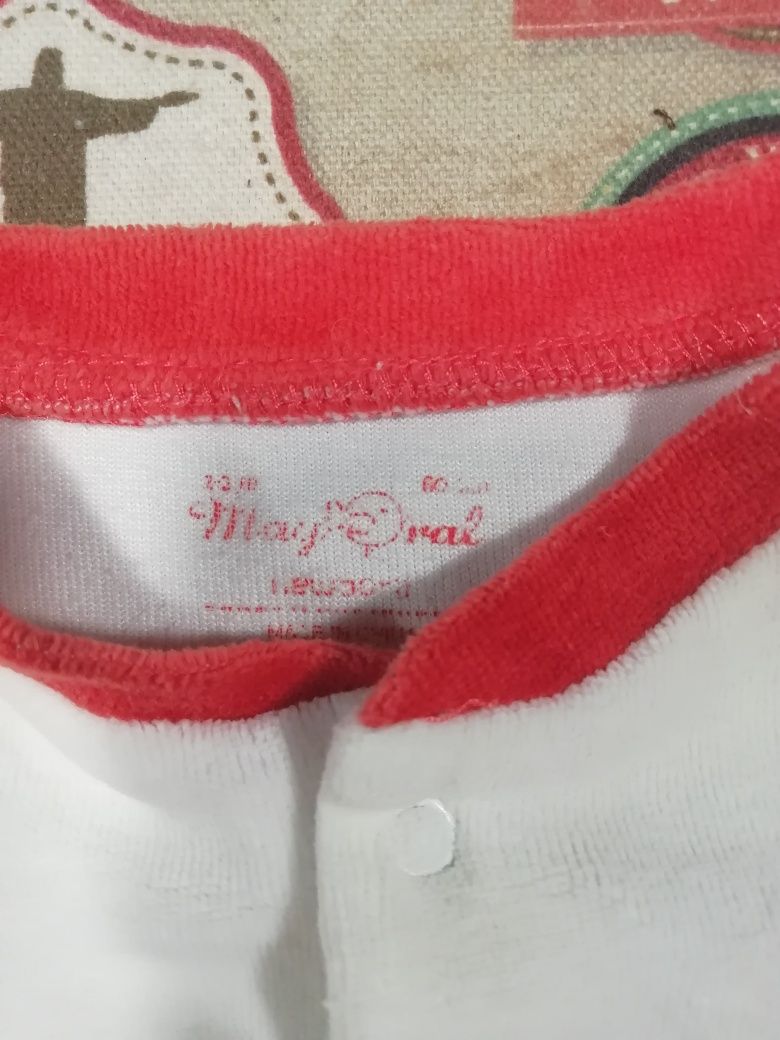 Babygrow, mayoral, 2-3 meses, como novo, portes incluídos.