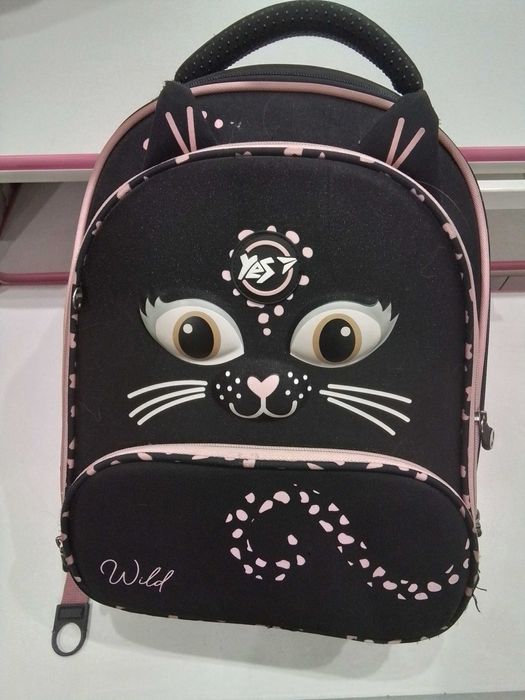 Рюкзак школьный ортопедический для девочек Kitty Wild Premium