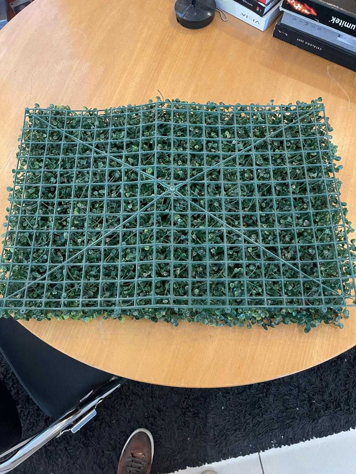 Jardim sebe vertical artificial 60cm x 40cm vedação e privacidade