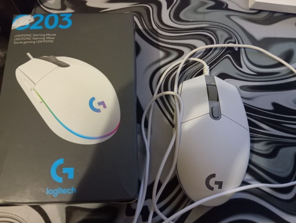 мишка logitech g203
