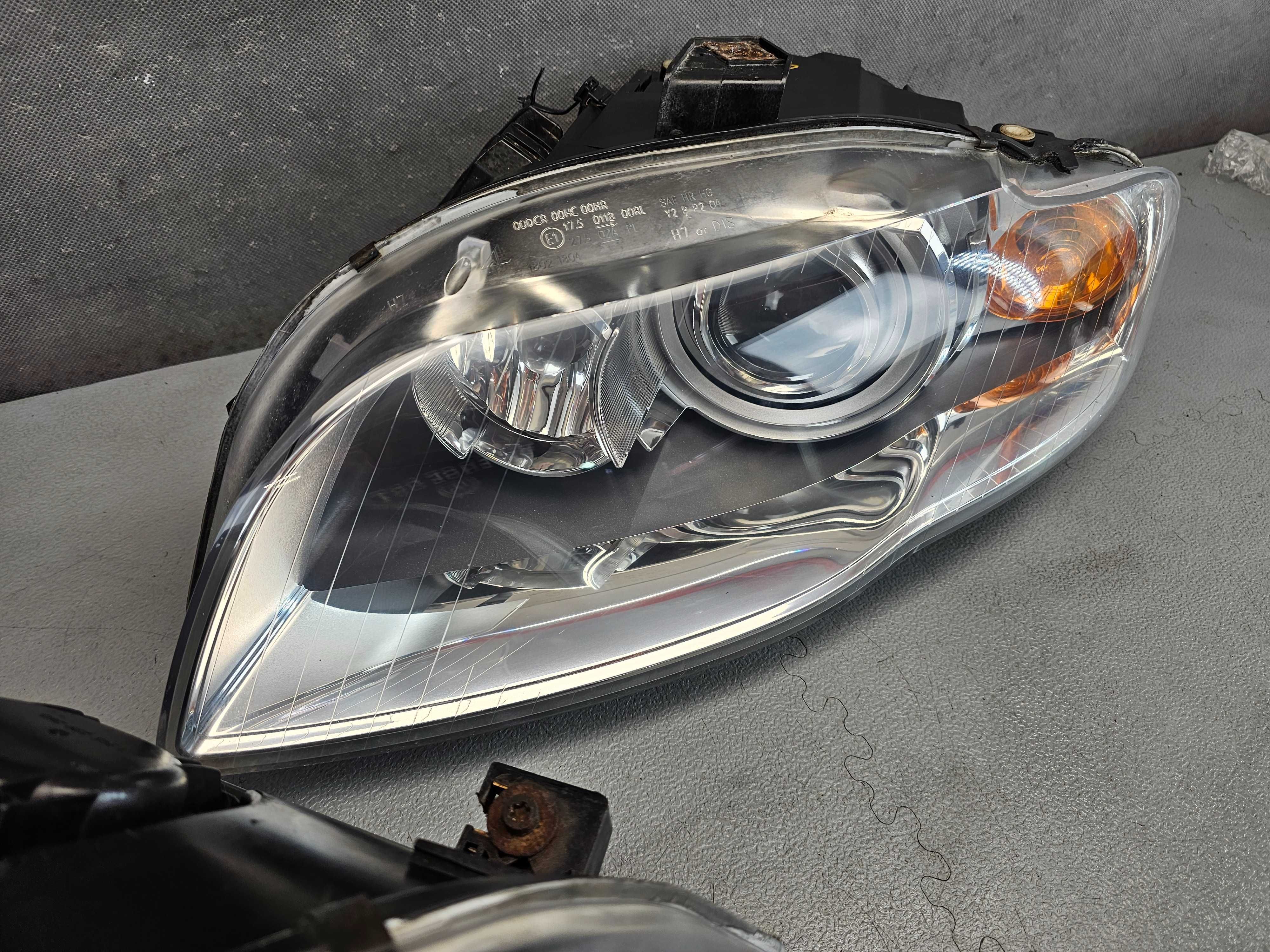 Audi A4 B7 Lampy Przód Przednie Bi-Xenon Komplet Lewa + Prawa EU IGŁA