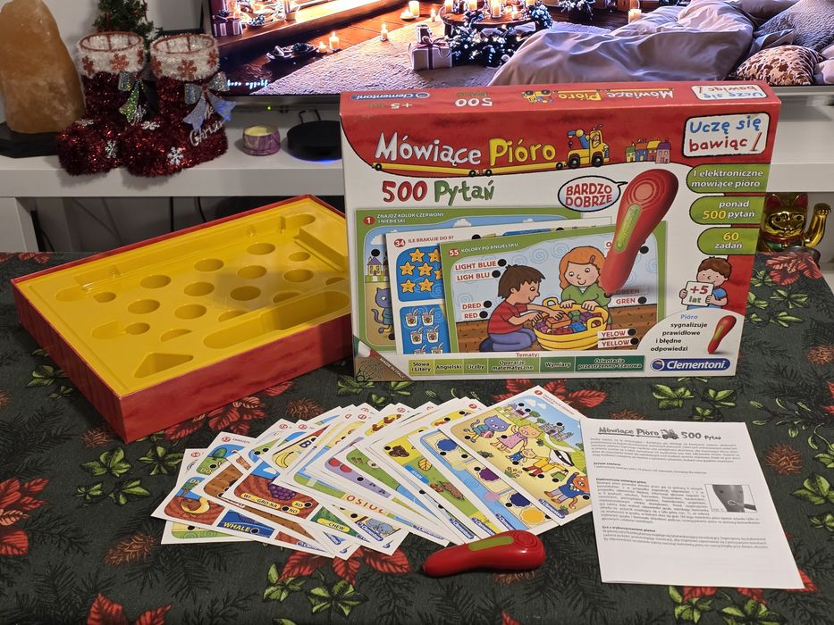 Interaktywna zabawka dla dzieci, mówiące pióro, stan bardzo dobry .