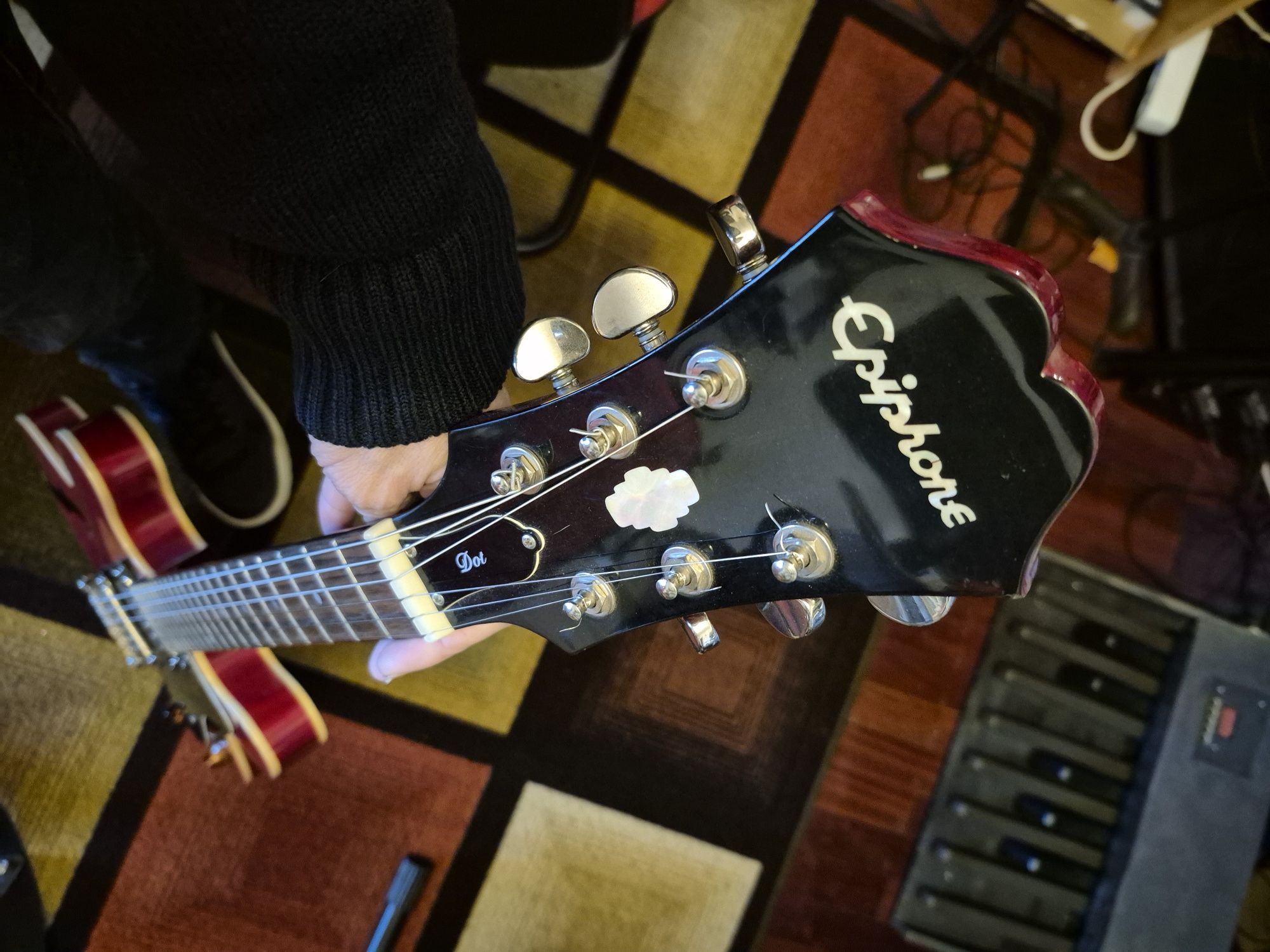 Guitarra Epiphone Dot Red Cherry