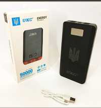 Акумулятор портативний павербанк POWER BANK UKC ART-4148/4204. 50000ma