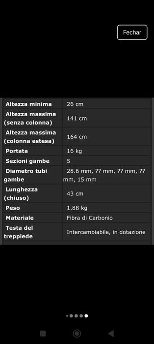 Tripé carbono Benro C2692T