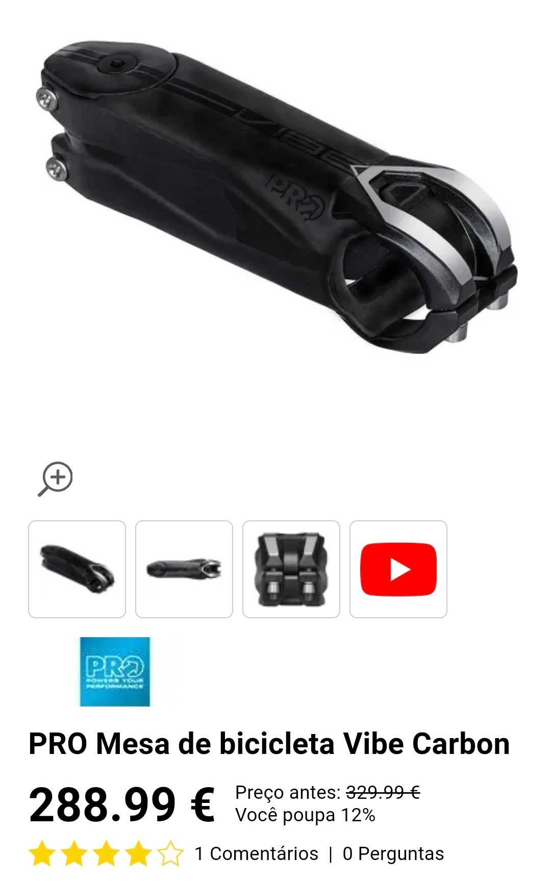 Avanço Pro Vibe Stem Carbon Di2 + WCS Carbon Streem II