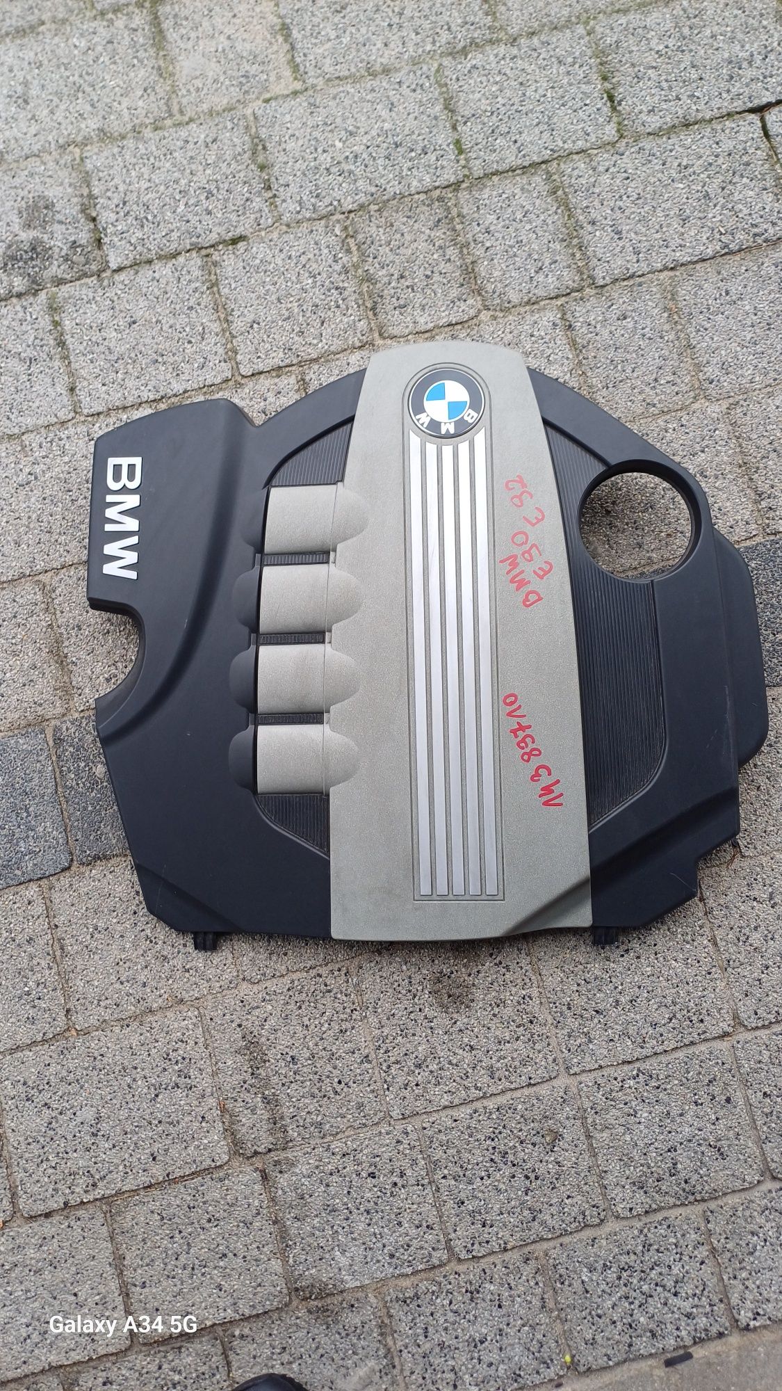 Oslona górna silnika bmw e90