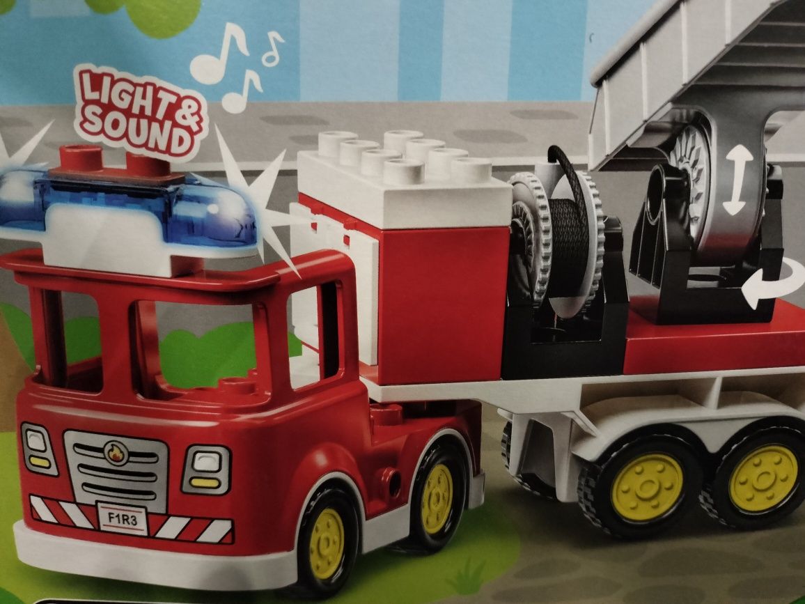 LEGO 10969 Duplo Wóz strażacki