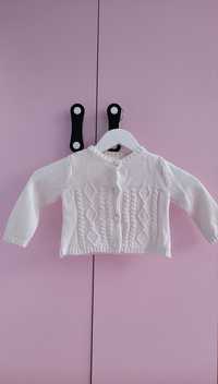 Sweter biały Cool Club Smyk rozmiar 74