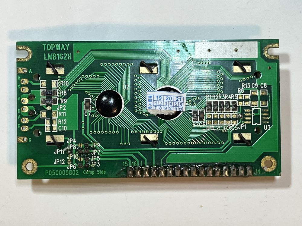 LCD 1602 дисплей для ардуїно, (Arduino індикатор)